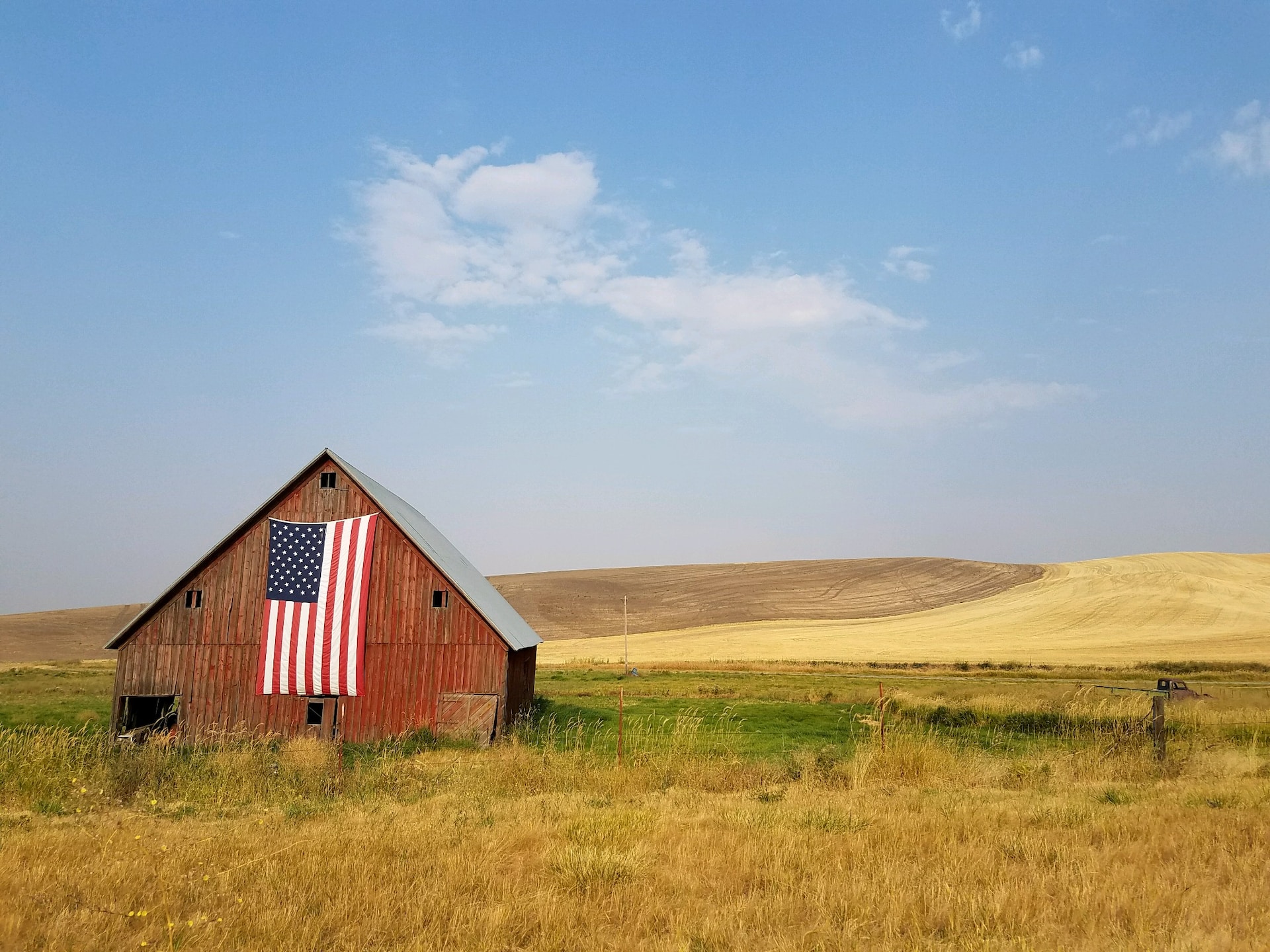 A Barn in the US country.